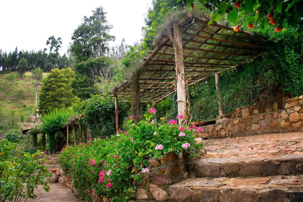 Finca La Mara Pension Tibasosa Buitenkant foto